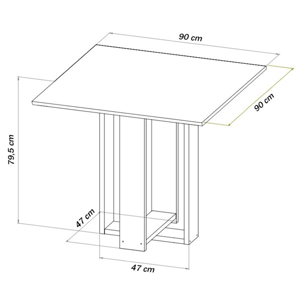 Mesa De Jantar Lugares Charlotte Mel Blonde Nude Panorama M Veis