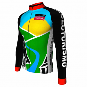Camisa Ciclismo Circuito Vale Europeu Unissex Mglonga Furbo