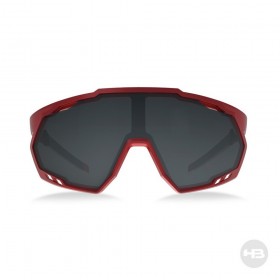 óculos Hb Spin Grad Rage Red/Black Gray, Cristal Bike Mtb