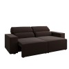 Estofado 3 Lugares Jersey Retratil e Reclinavel Barroco - Casa Giulia