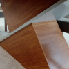 Mesa de Jantar Retangular Aike com 6 Cadeiras Iza Mel/Blonde/Cinza - Casa Giulia