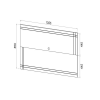 Rack com Painel para TV Até 50 Polegadas Melody 2 Portas Off White/Mel - Casa Giulia