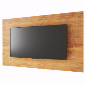 Rack com Painel para TV Até 50 Polegadas Melody 2 Portas Mel - Casa Giulia