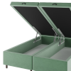 Base Box Bau Queen Size Cairo (43x158x198cm) Aqua - Casa Giulia