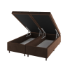 Base Box Bau Queen Size Cairo (43x158x198cm) Bombom - Casa Giulia