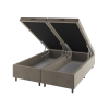 Base Box Bau Queen Size Cairo (43x158x198cm) Perola - Casa Giulia