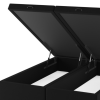 Base Box Bau Queen Size Cairo (43x158x198cm) Preto - Casa Giulia