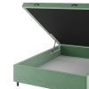 Base Box Bau Casal Cairo (43x138x188cm)  Aqua - Casa Giulia