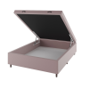 Base Box Bau Casal Cairo (43x138x188cm)  Turkey Rose - Casa Giulia