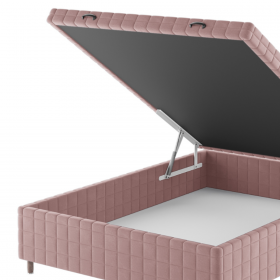 Base Box Bau Casal Ravena (43x138x188cm) Turkey Rose - Casa Giulia