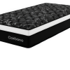 Colchão Mola Ensacada Solteiro 26x88x188cm Carbono Preto - Casa Giulia