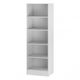 Livreiro Chokito 5 Prateleiras Branco - Casa Giulia