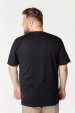 Camiseta Básica com Bolso 100% Algodão- Preto