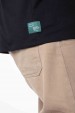 Camiseta Básica com Bolso 100% Algodão- Preto