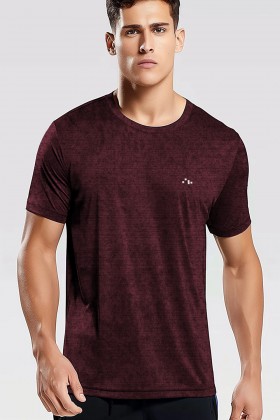 Camiseta Esportiva Rajada Weller Logo -  Bordo