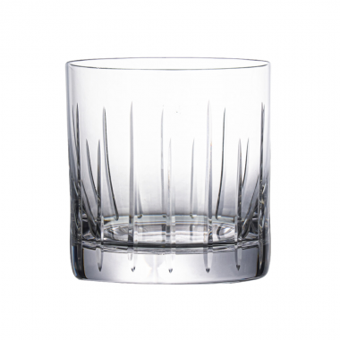 Copo de Cristal Lapidado 10 P/Whisky Incolor