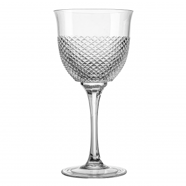 Taça Cristal Lapidado 50 P/Vinho Tinto Incolor Mozart 300ml
