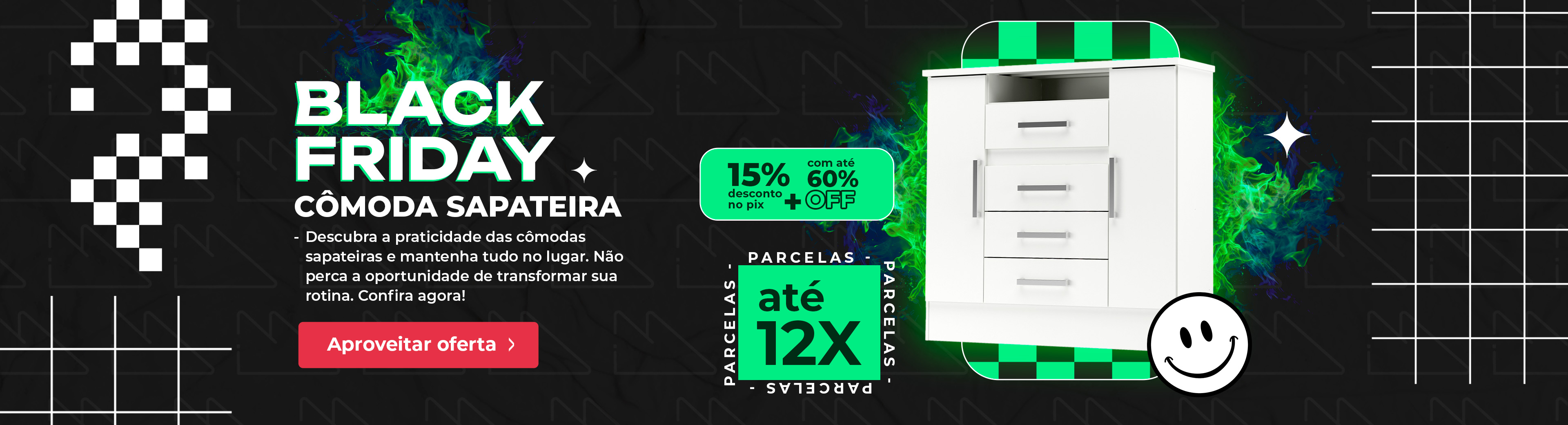 Esquenta black Friday - Cômoda Sapateira