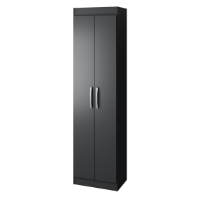 Guarda-Roupa Multiuso Solteiro Compact Cinza  - Direto Sim