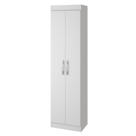 Armario Cozinha 2 Portas 4 Prateleiras Compact - Branco