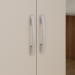 Armario Cozinha 2 Portas 4 Prateleiras Compact - Cast. Off