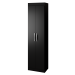 Armario Cozinha 2 Portas 4 Prateleiras Compact - Preto
