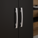 Armário Multiuso 2 Portas 4 Prateleiras Office - Preto