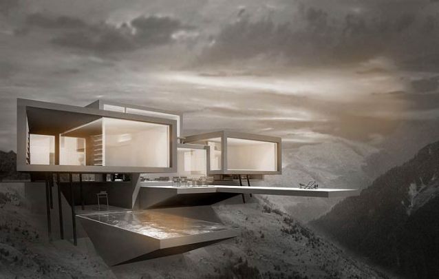 Uma casa moderna e futurista para quem quer ousar no seu projeto