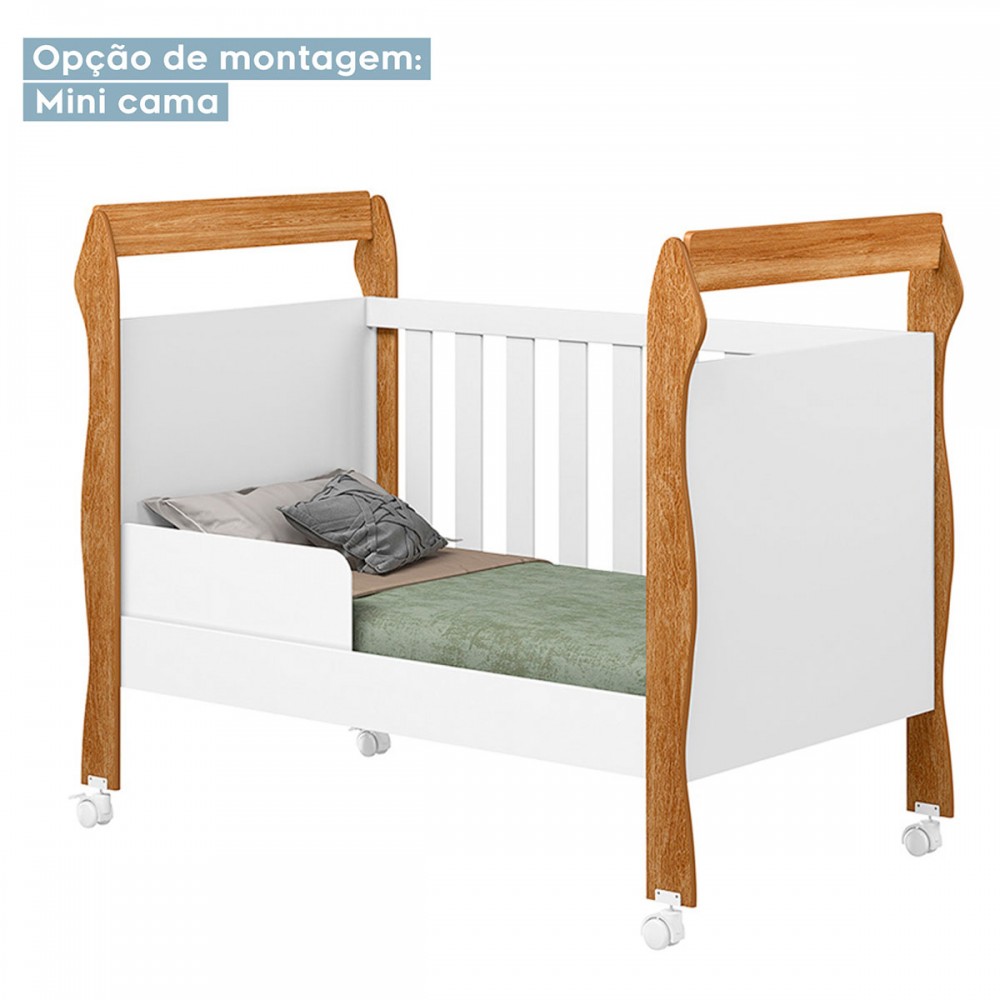 Berço sleep 3 em 1 - madeira - ABC de bebê