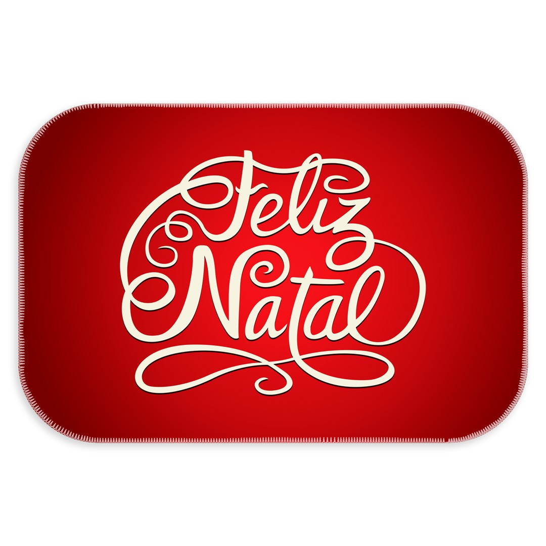 Adesivo Feliz Natal - Vermelho - Comprar em Tk Design