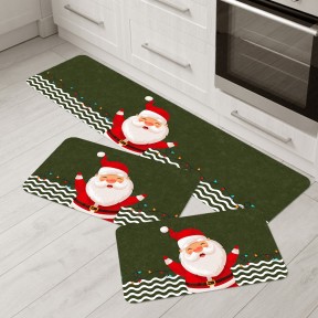 Kit Jogo Tapetes para Cozinha Antiderrapante 3 pçs Estampa Docinhos de  Natal - Loja de Decoração - FF Decor