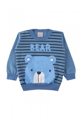 Conjunto de Bebê Masculino Bear Azul - Sport Sul