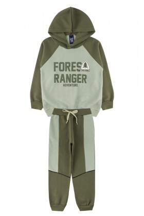 Conjunto Infantil Masculino Forest Ranger Verde - Good Boy
