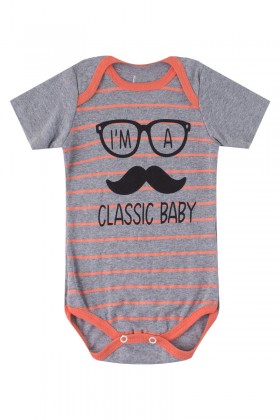 Kit Body de Bebê Masculino Classic Baby Mescla - Leninha Baby
