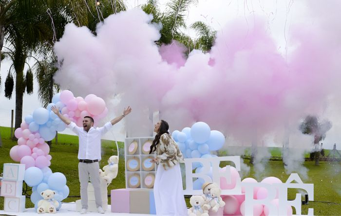 Chá Revelação Bebê: Como Organizar, Dicas e Fotos - Rosa Azul Kids