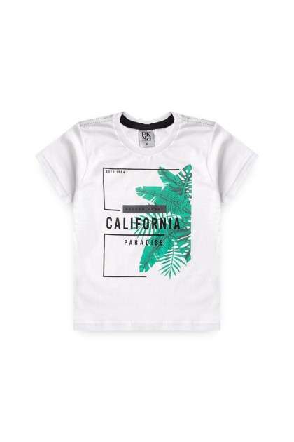 Conjunto Masculino Infantil California Branco