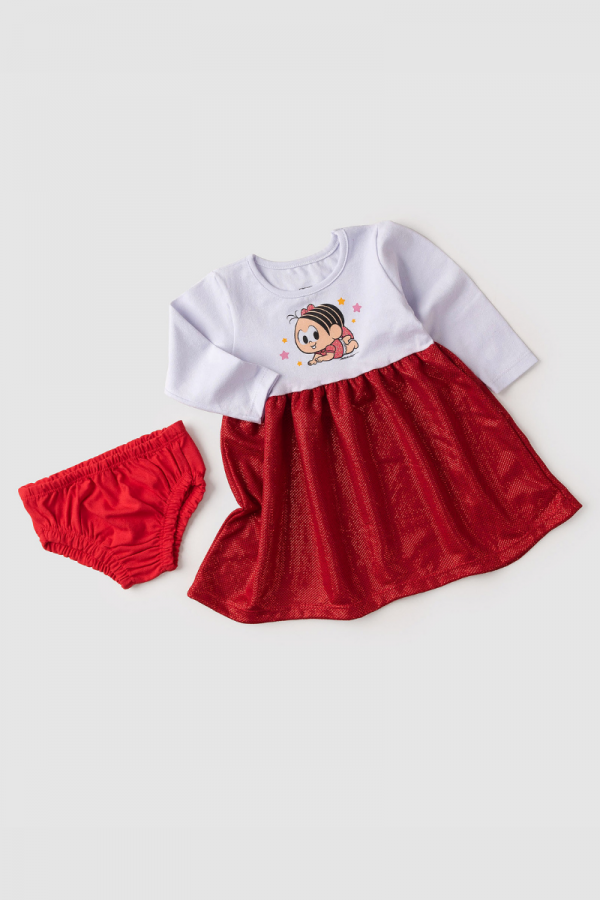 Molde Vestido Simples para Baby Alive G