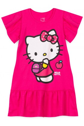 Vestido Feminino Infantil - Hello Kitty
