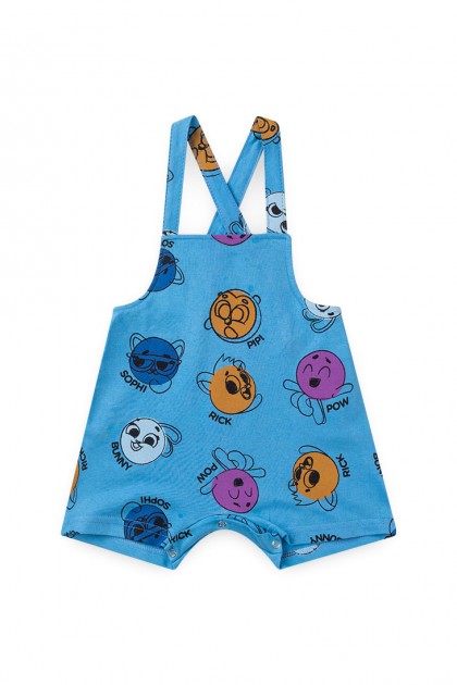 Jardineira Masculina Infantil Baby - Bolofofos