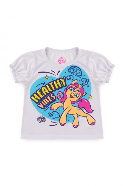 Conjunto Feminino Infantil Healthy Vibes - My Little Pony