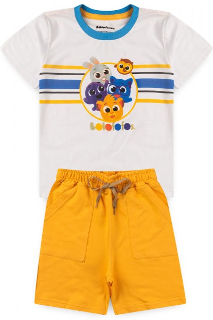 Conjunto Masculino Infantil Amigos Fofos - Bolofofos