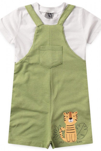 Conjunto Masculino Infantil Salopete Elegance