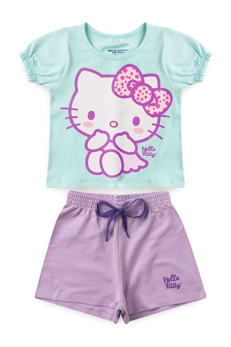 Pijama Feminino Estampa Hello Kitty Sanrio - Compre Agora