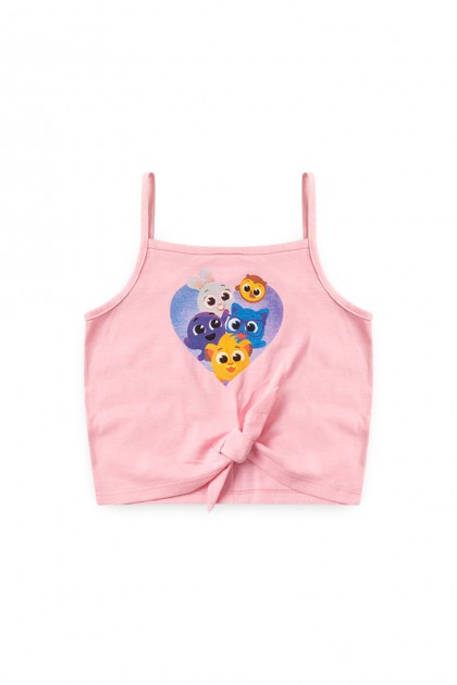 Conjunto Feminino Infantil Croped Charmoso - Bolofofos