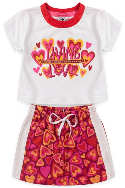 Conjunto Feminino Infantil Living Love