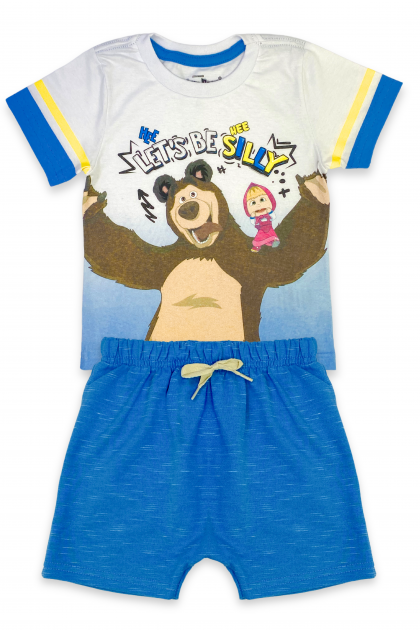 Conjunto Masculino Let´s Be Silly  - Masha e O Urso