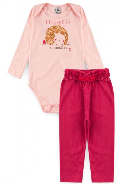 Conjunto Infantil Feminino Hedgehugs