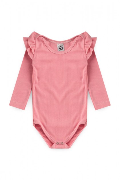 Conjunto Feminino Infantil Frufru Canelado