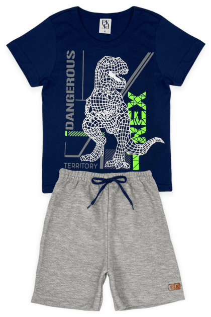 Infantil - Roupas - Conjuntos PLANET KIDS Masculino BEGE PRIMEIROS