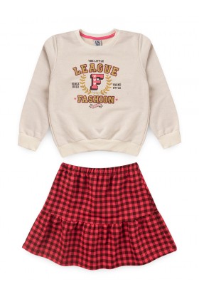 Conjunto Infantil Feminino League Fashion